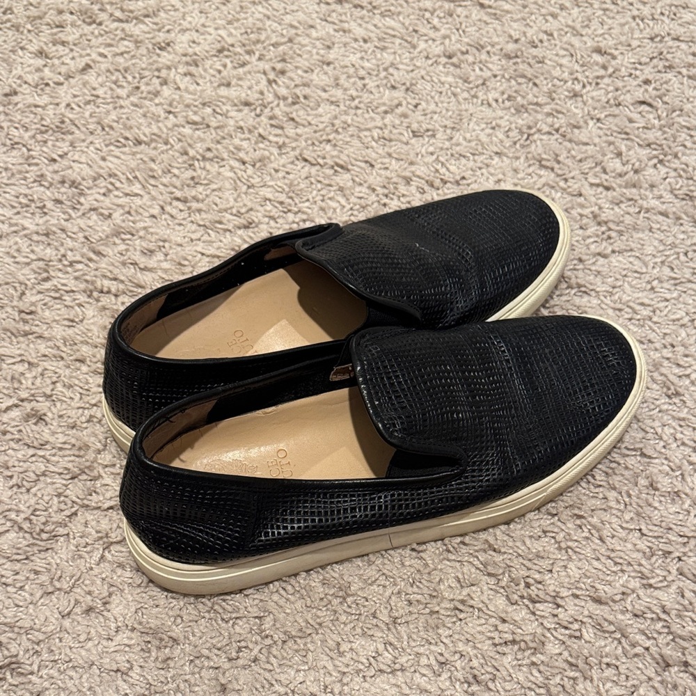 Vince Camuto Black Slip-On Women’s Shoes